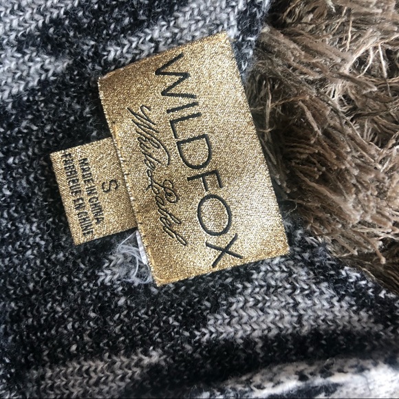 WILDFOX knit aztec tank top (says small but large) - Picture 3 of 4